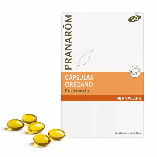 Oregano Pranarôm + citroenessence, 30 capsules