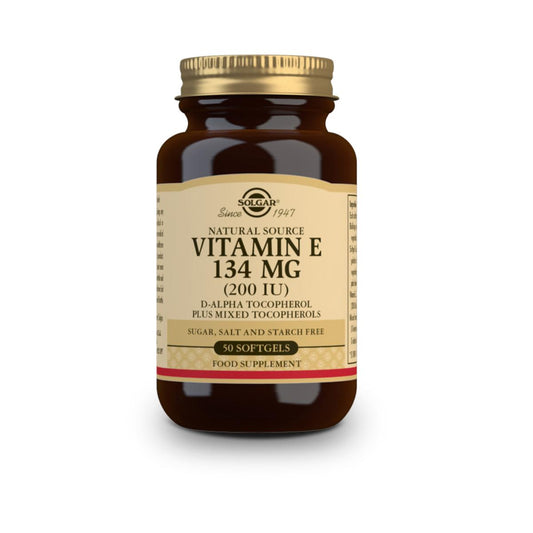 Vitamine E 200 IE 134 mg  50 capsules