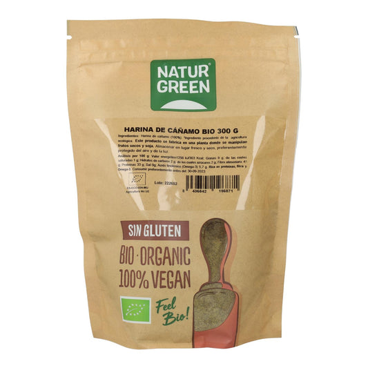 Hampmjöl NaturGreen 300 g