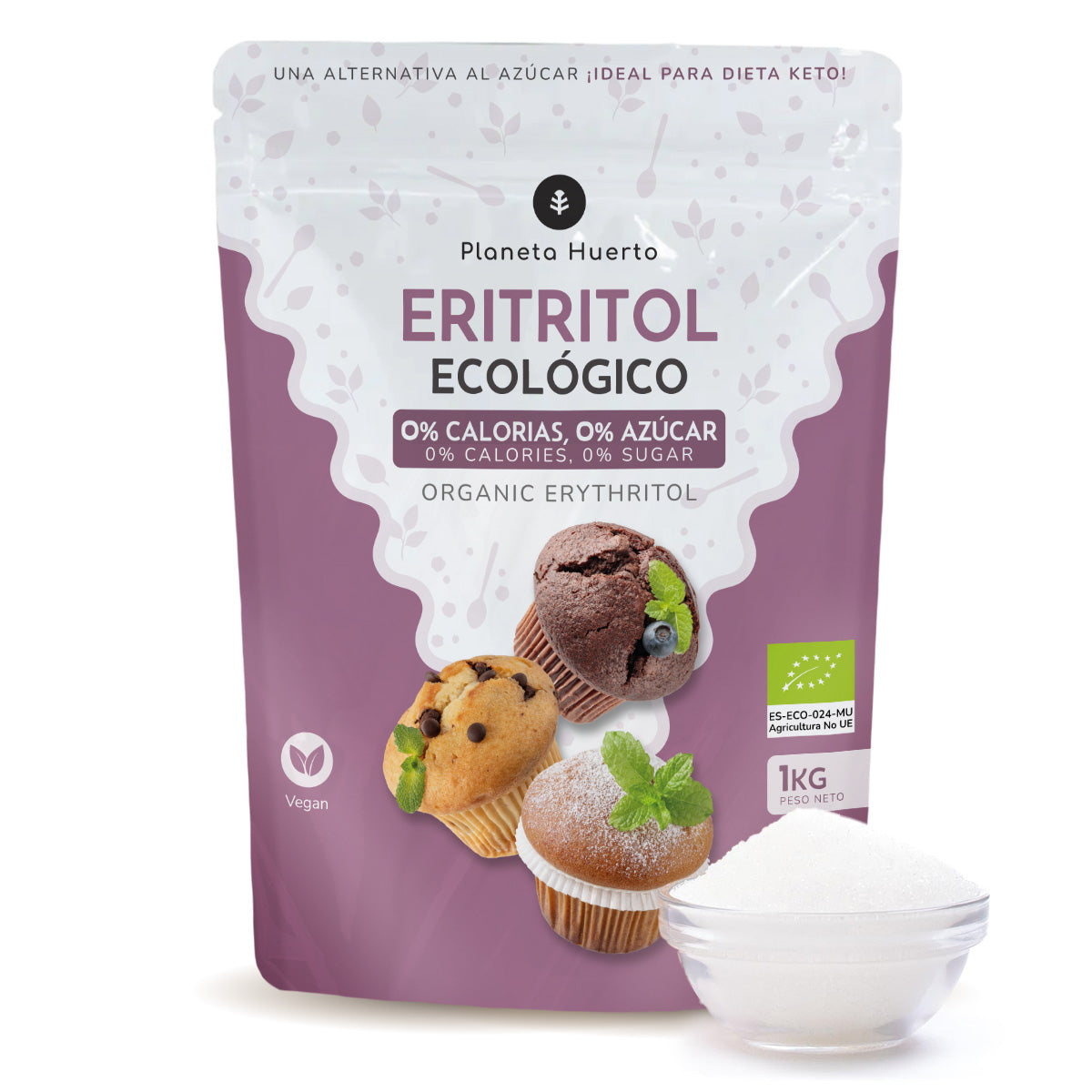Eritritol ECO Planeta Huerto 1 kg