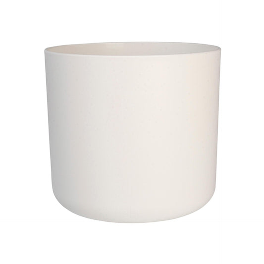 B.for Soft Round Elho White Plant Pot 22 cm