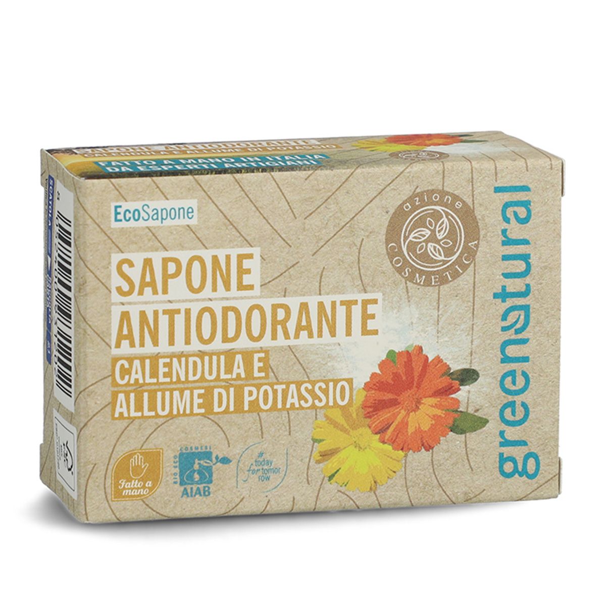 Deodoranttvål Calendula Alumbre 100 g Greenatural