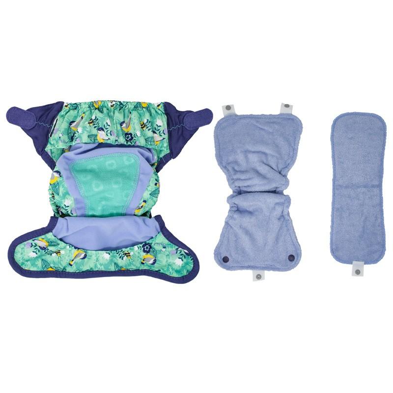 Round the Garden Close Parent cloth nappy