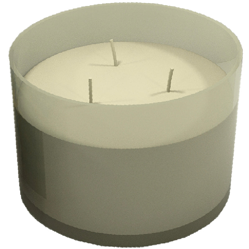 Jaipur Apricot & Peony scented candle with 3 wicks Roura
