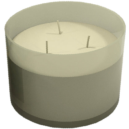 Jaipur Apricot & Peony scented candle with 3 wicks Roura