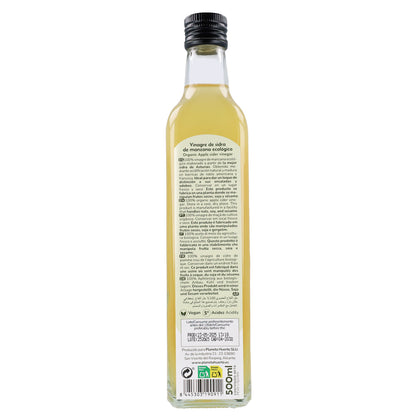 Pack of 2x ECO Planeta Huerto unfiltered apple cider vinegar 500 ml
