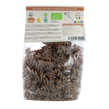 Sol Natural Organic Gluten-Free Buckwheat Fusilli 250 g