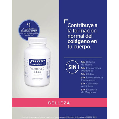 Witamina C 1000 90 kapsułek Pure Encapsulations