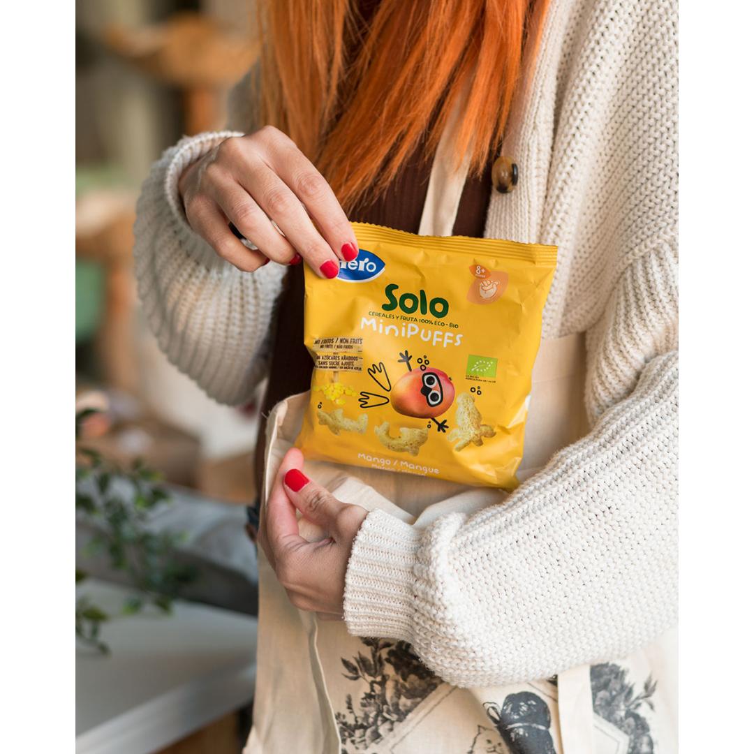 Pack of 7 Organic Mango Snacks 18 g-Hero Solo