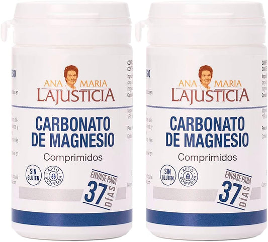 Pakket 2X Magnesiumcarbonaat Ana Maria LaJusticia, 75 tabletten