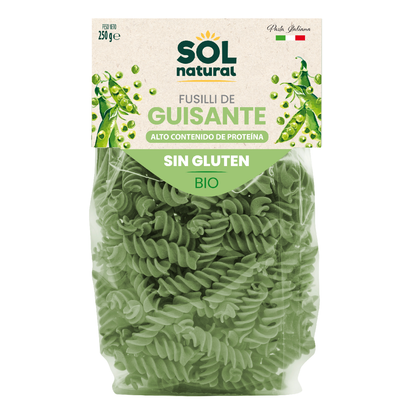 Bio Sol Natural Gluten-Free Pea Fusilli 250 g