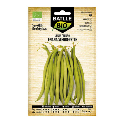 Semi di fagiolo Slenderette biologici Batlle