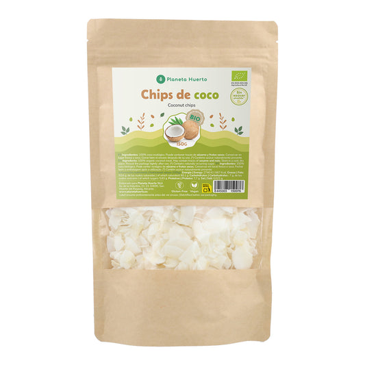 Ungesüßte Kokoschips ECO Planeta Huerto 150 g