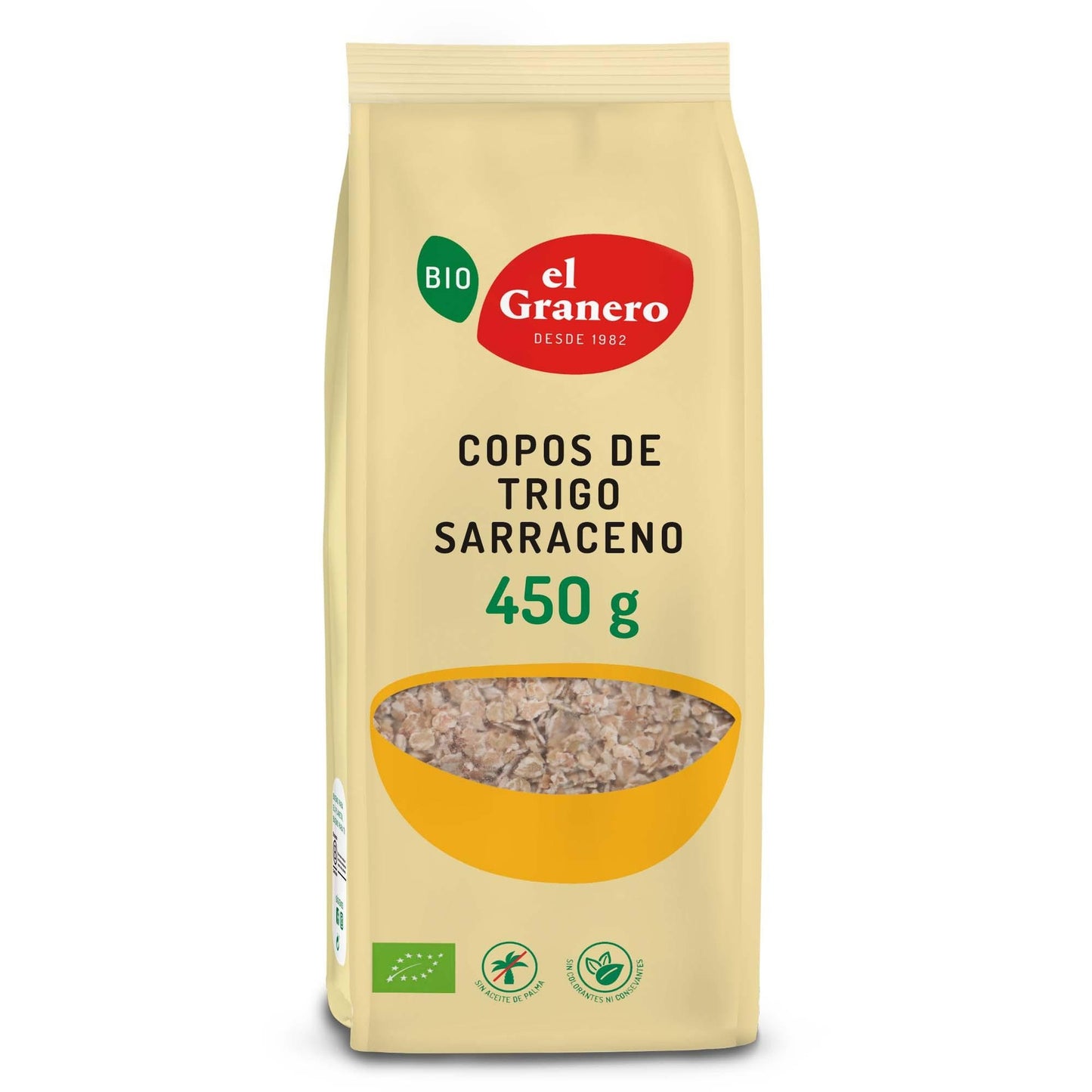 Płatki gryczane bio El Granero 450 g