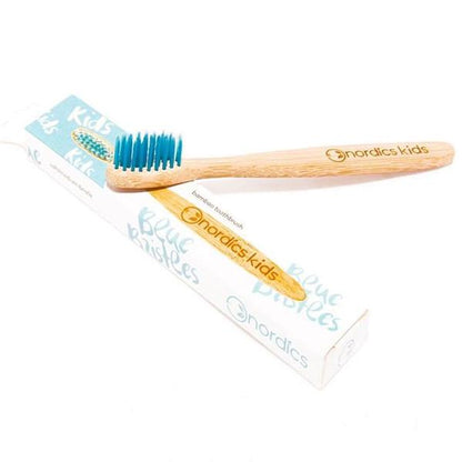 Nordics Oral Care Blue Bamboo Children's Toothbrush