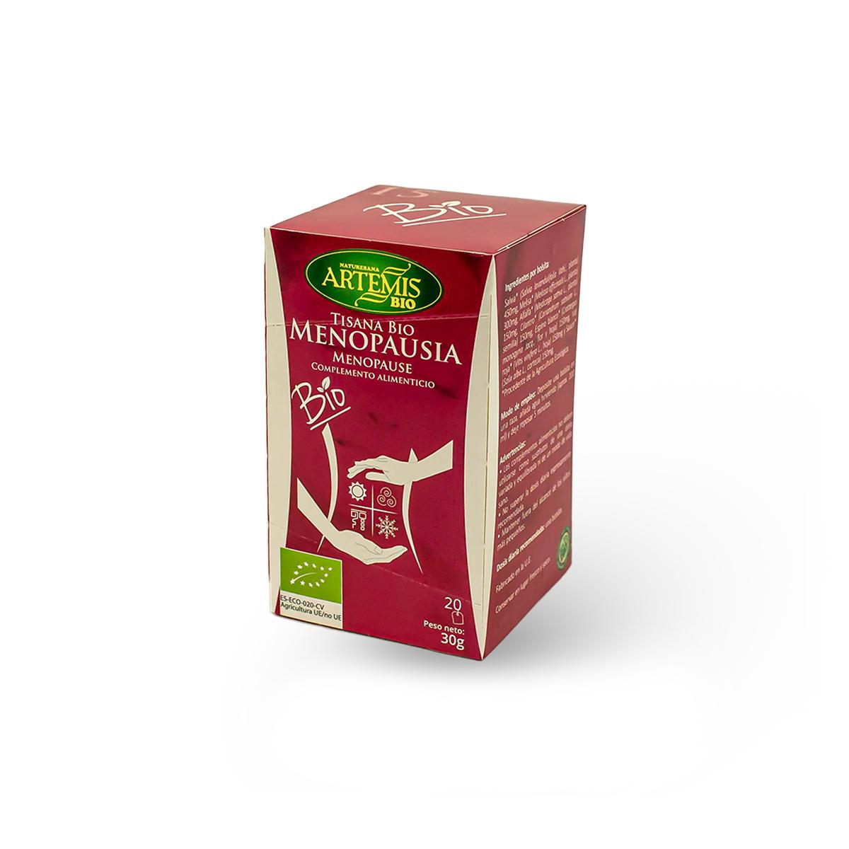 Artemis Organic Menopause Herbal Tea, 20 tea bags.