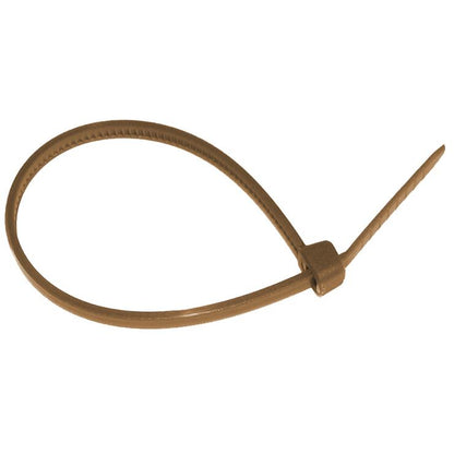 Fascette di fissaggio marroni Biotop