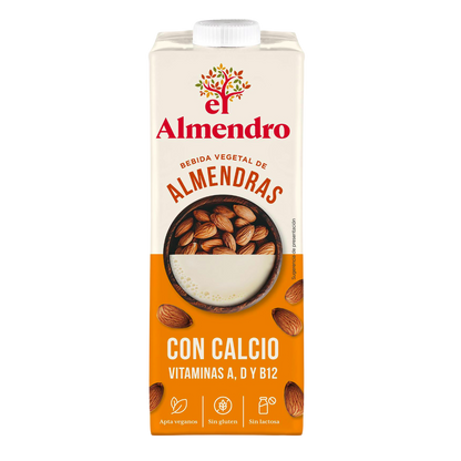 6x-pak mandelendrank met calcium El Almendro 1 l