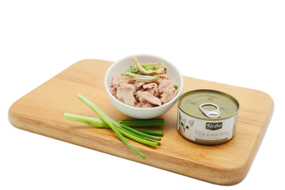 Kit Cat Lata Toppers - Thon & Anchois 80 g Nourriture humide pour chats