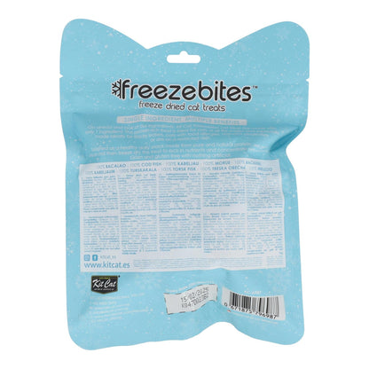 Kit Cat FreezeBites - Kabeljauw 15 g Natuurlijke gevriesdroogde snack voor katten
