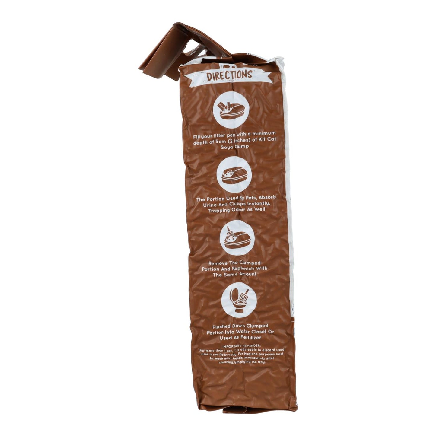 Kit Cat Arena Eco SoyaClump - Coffee 7 L Litière pour chat