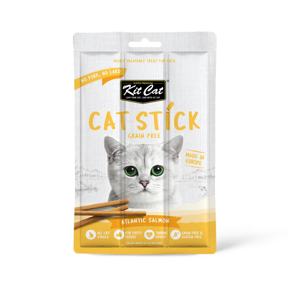 Cat Stick Kit - Atlantic Salmon 15 g Semi-moist snack for cats