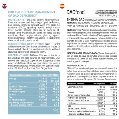 DAOfood® Spender 60 Minitabletten