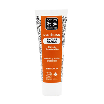 Tandkräm för friska tandkött med propolis & kryddnejlika BIO Naturabio 75 ml