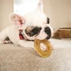 Anillo prensado de cuero de ternera Snack Natural Nobleza 20 ud