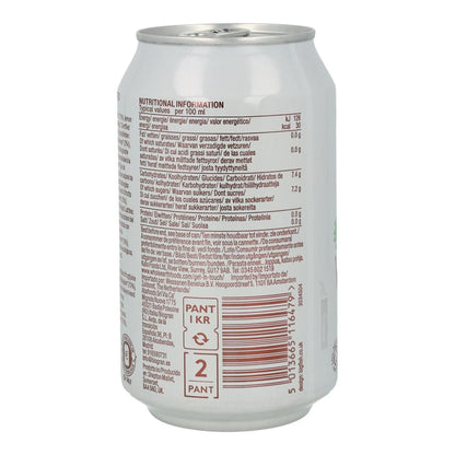 Pack of 6 Organic Apple Soft Drinks, 330 ml. Whole Earth