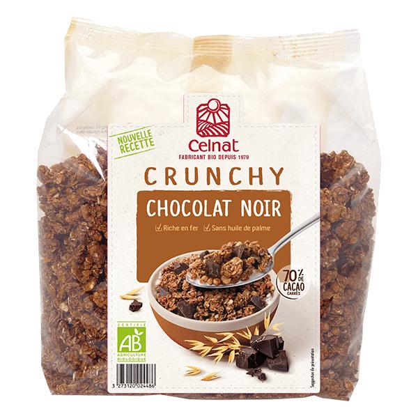 Bio Crunchy Muesli z Ciemną Czekoladą Celnat 500 g