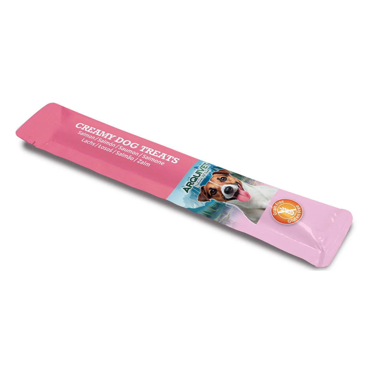 Arquivet Creamy Salmon Liquid Snack for Dogs (5 sachets of 15 g)