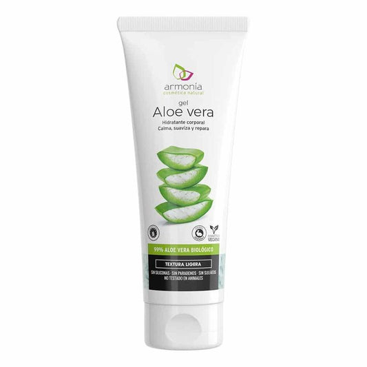 99 % reines Bio-Aloe-Vera-Gel von Armonía Cosmética natural 200 ml