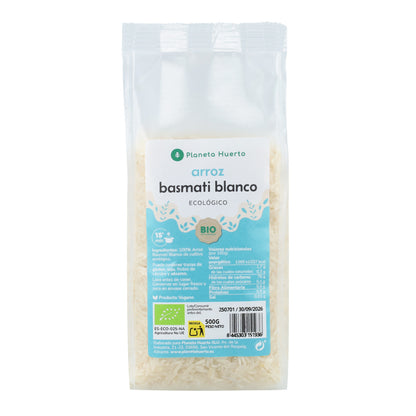 Witte Basmatirijst ECO Planeta Huerto 500 g