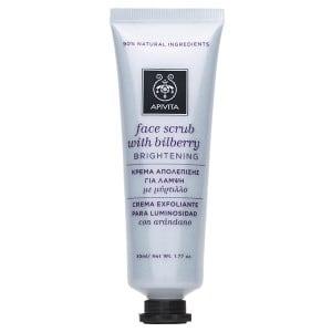 Apivita Brightening Exfoliating Face Mask with Blueberries 50 ml