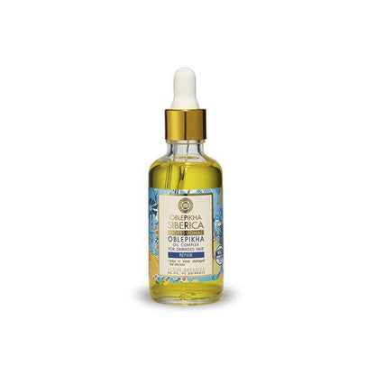 Complesso di oli Oblepikha per capelli danneggiati, 50 ml