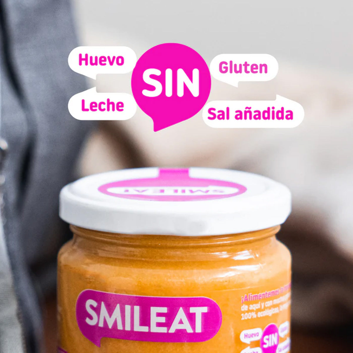 PROMO 3x Organic turkey and vegetables jar +6 months Smileat 230 g