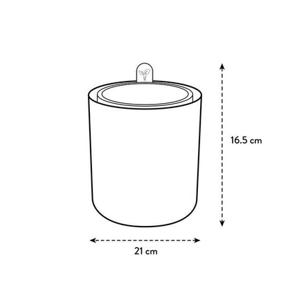 Bouncy Basil Elho Green self-watering aromatic plant pot