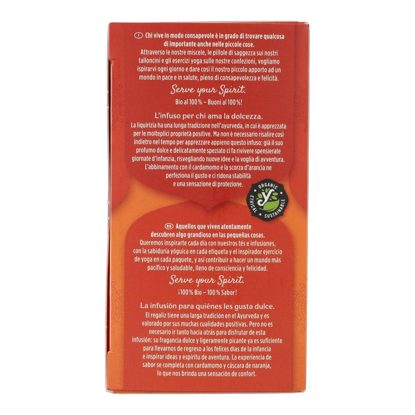 Yogi Tea BIO Liquirizia, 17 bustine