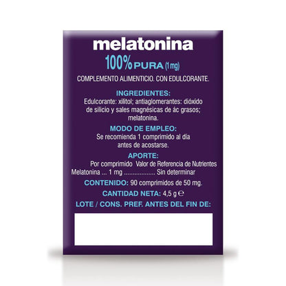 Confezione da 3 Melatonina Soria Natural, 90 compresse
