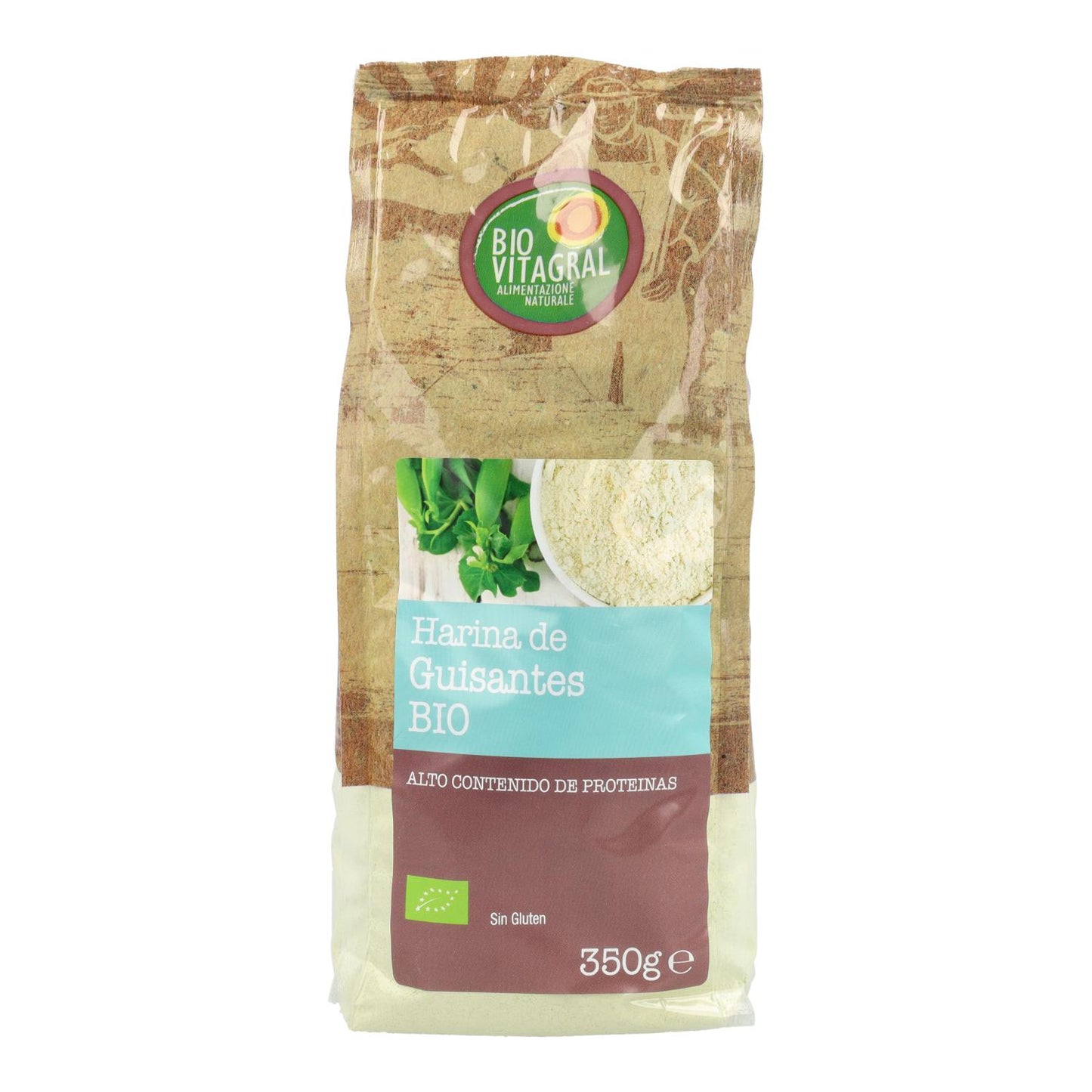 Farina di piselli senza glutine Biovitagral 350 g
