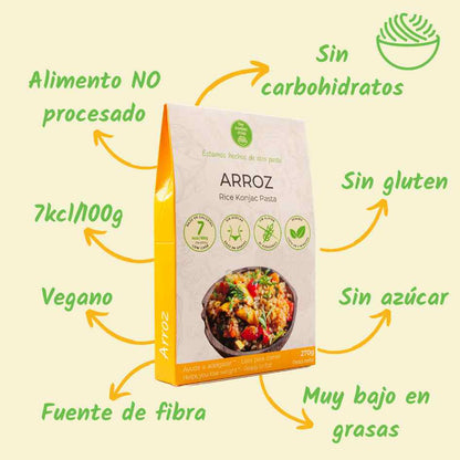 Konjac rice, The Konjac Shop, 270 g
