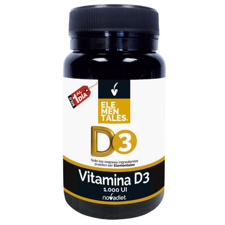 Vitamin D3 1,000 IU Novadiet 120 Tablets
