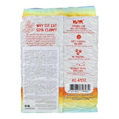 Kit Cat Arena Eco SoyaClump - Confetti 7 L Litière pour chat