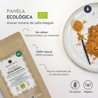 Pack 2 x ECO Planeta Huerto Panela Sugar 1kg