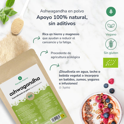 Ashwagandha en polvo ECO Planeta Huerto 500 g