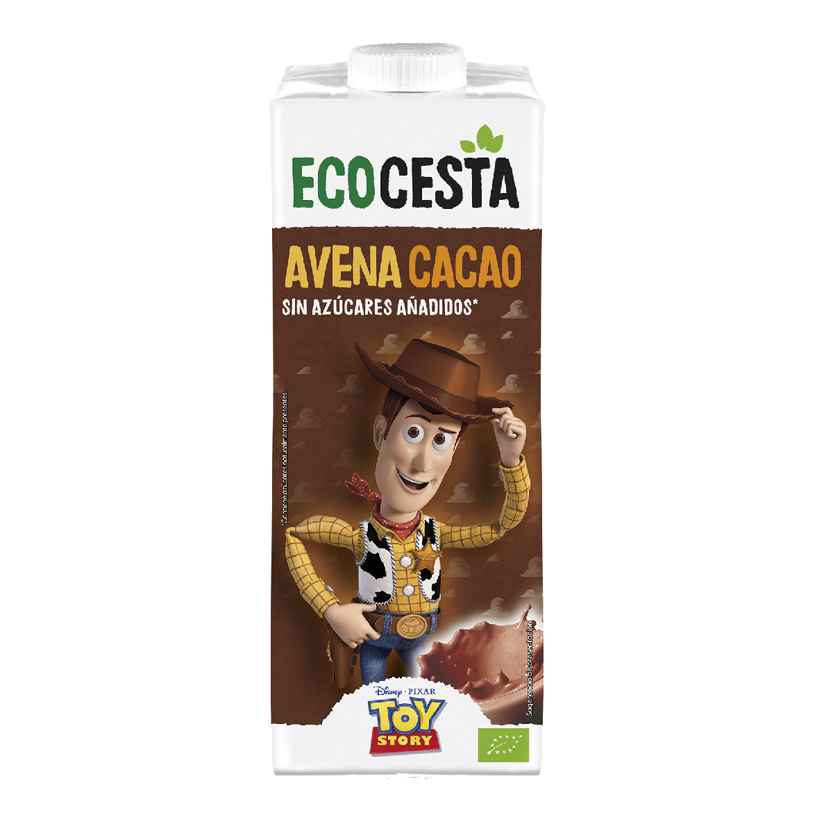 Organic Oat and Cocoa Plant-Based Drink, 1L Ecocesta