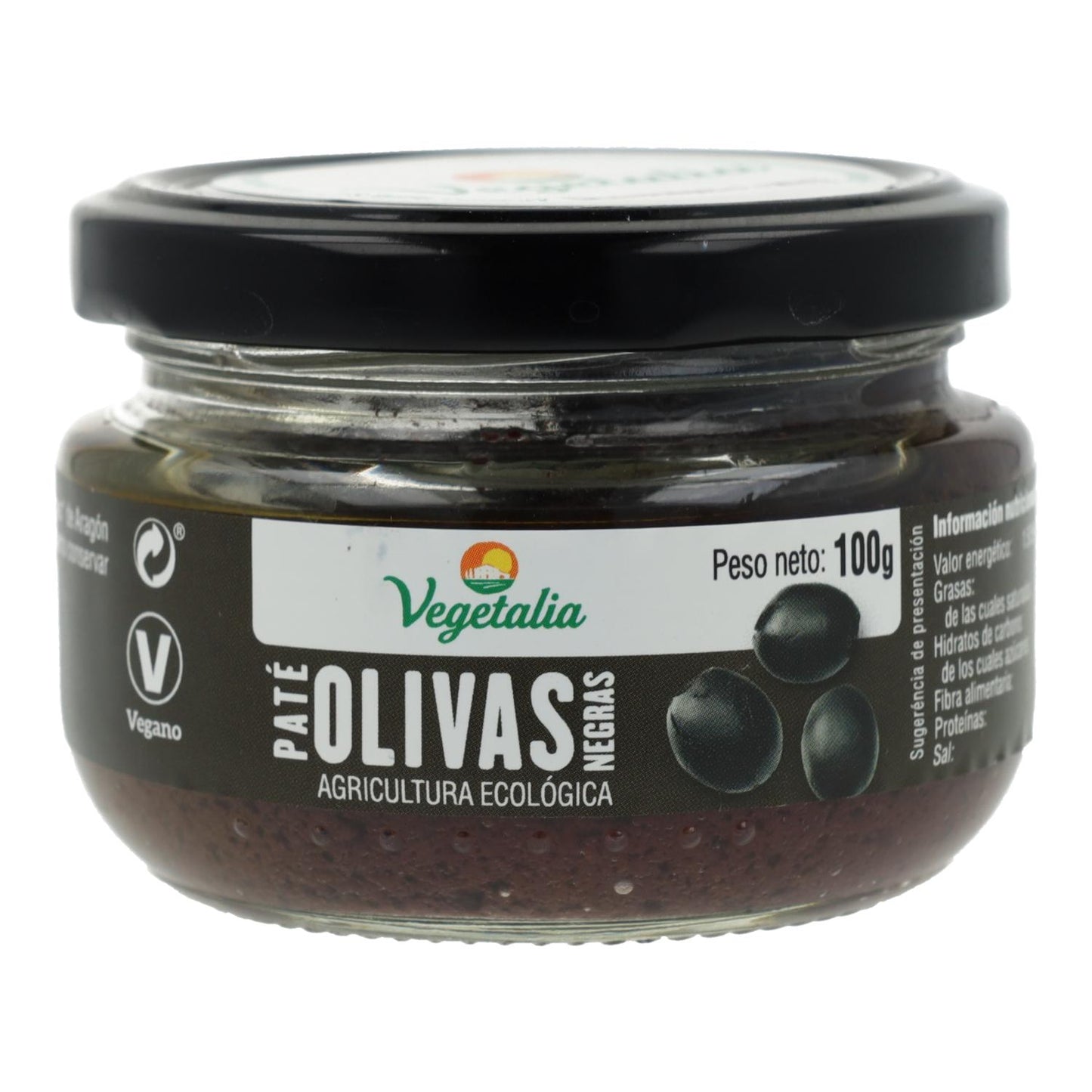 Vegetalia Organic Black Olive Pâté 100 g