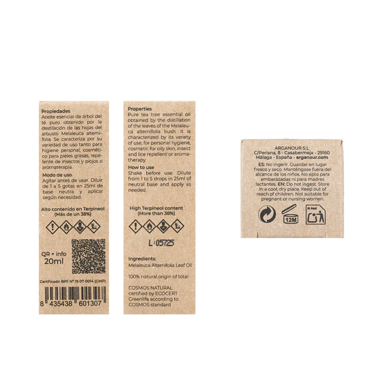 100 % reines ätherisches Teebaumöl Arganour 20 ml