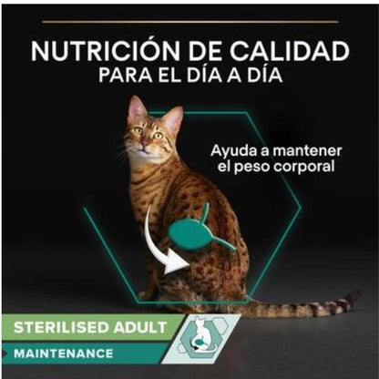 Pro Plan Adult Sterilised Maintenance mit Huhn und Rindfleisch in Soße Purina 10 x 85 g